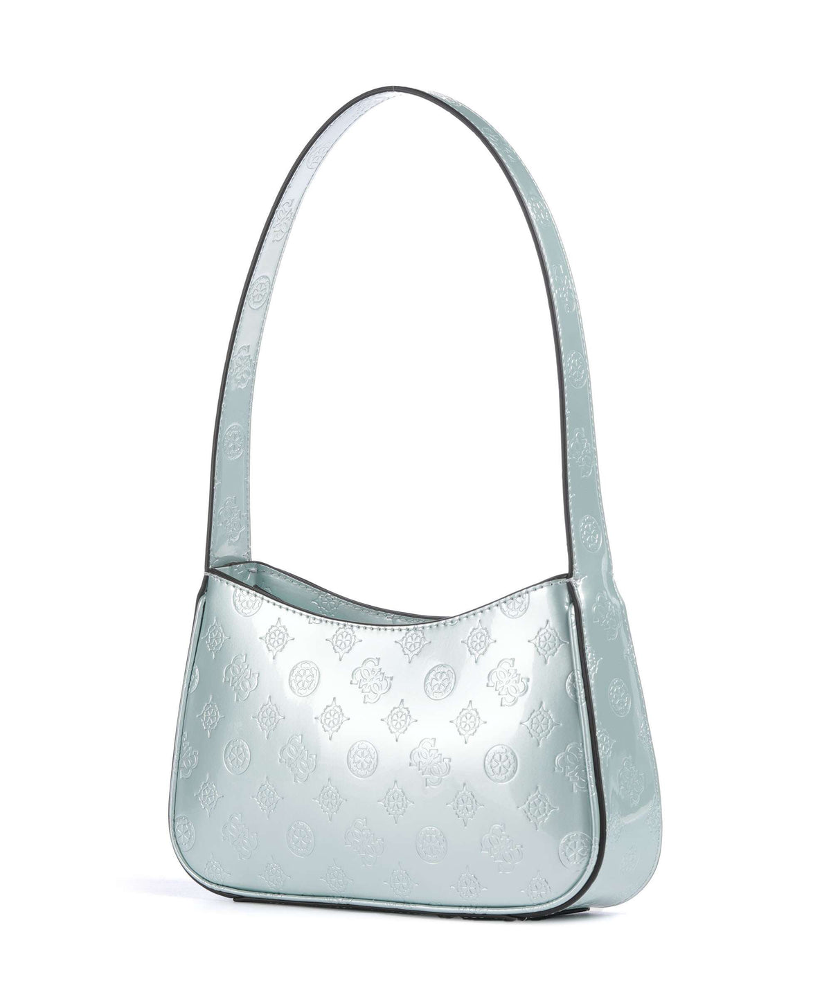 Guess Arnela Shoulder bag powder blue logo