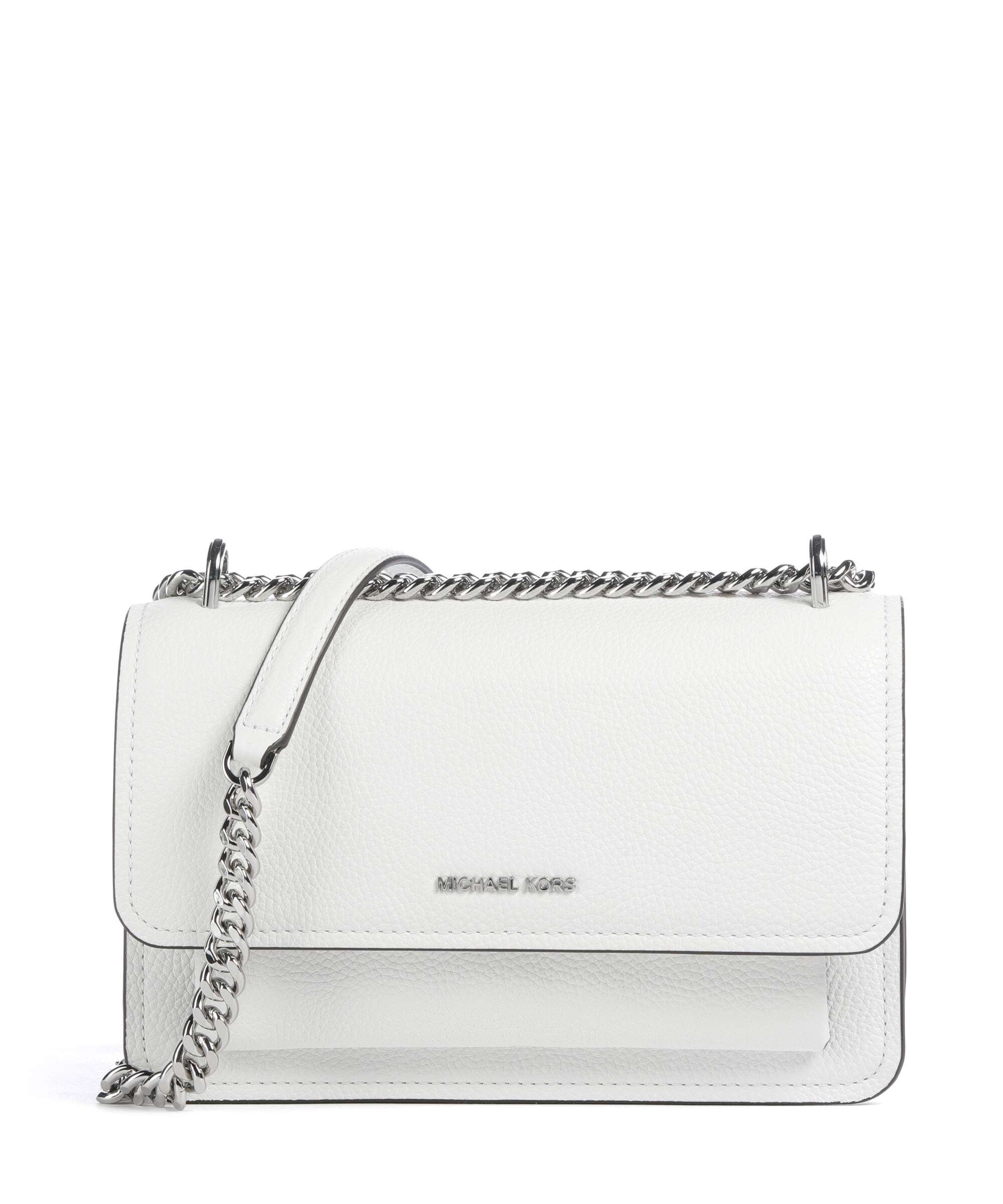 Michael Kors Claire Large Shoulder bag optic white