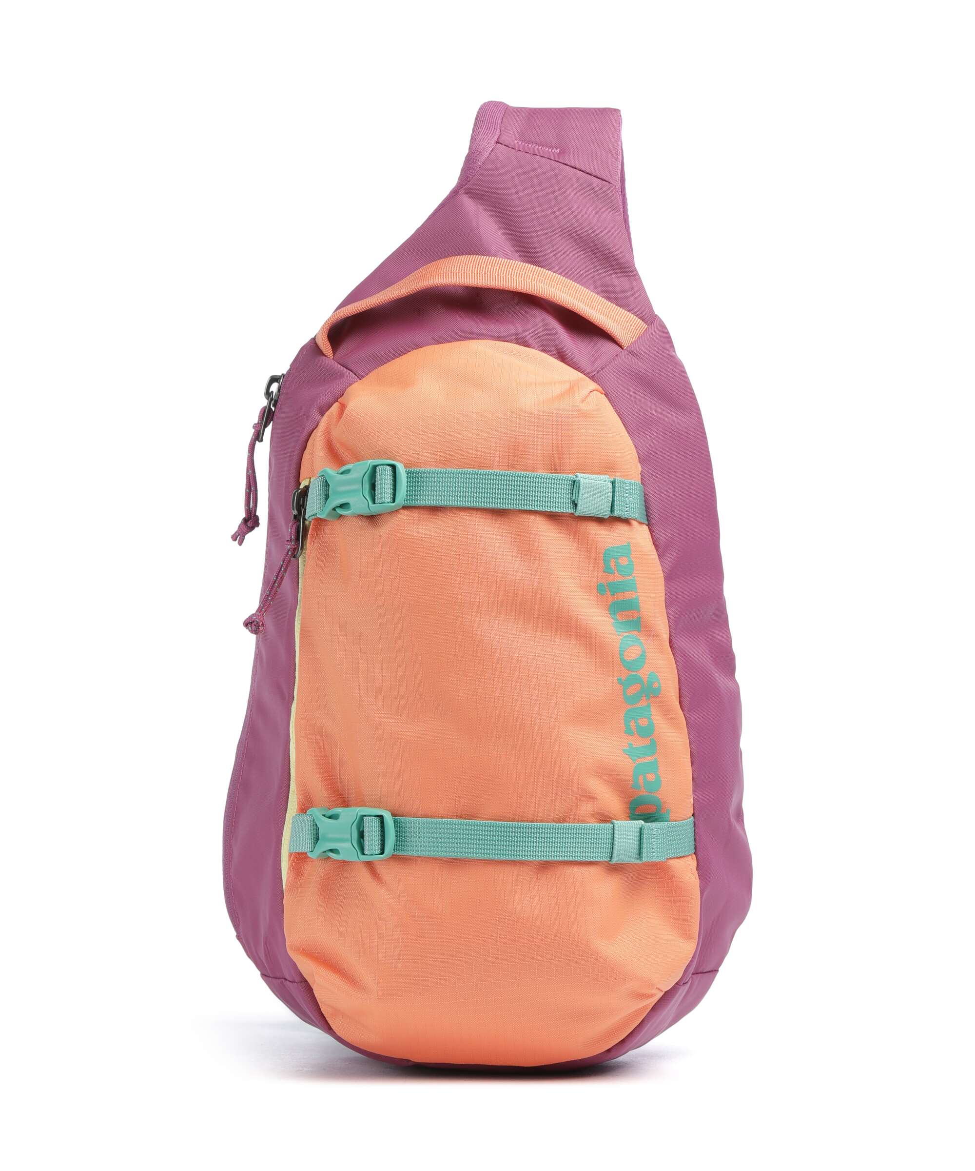 Patagonia Atom 8 Sling bag recycled polyester faded magenta