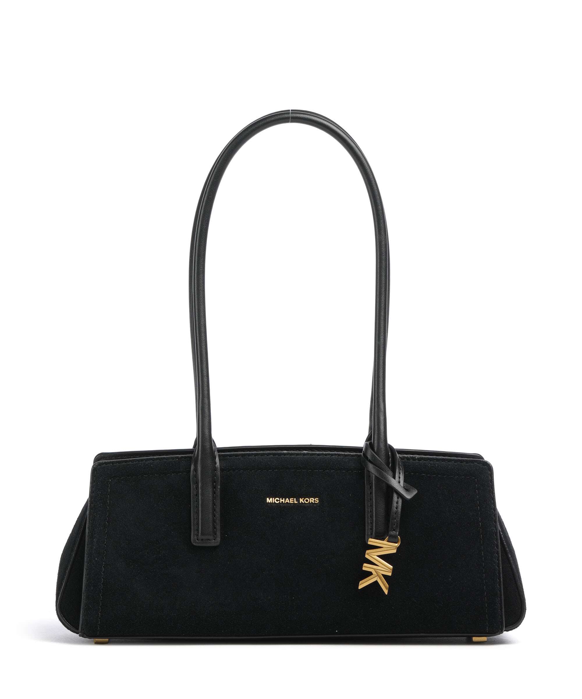 馬30 Michael Kors Laila Small Shoulder bag brushed cow leather black