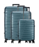 Travelite Air Base Suitcase set (4 wheels) eisblau