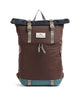 Doughnut Jungle Christopher Small Rolltop backpack brown