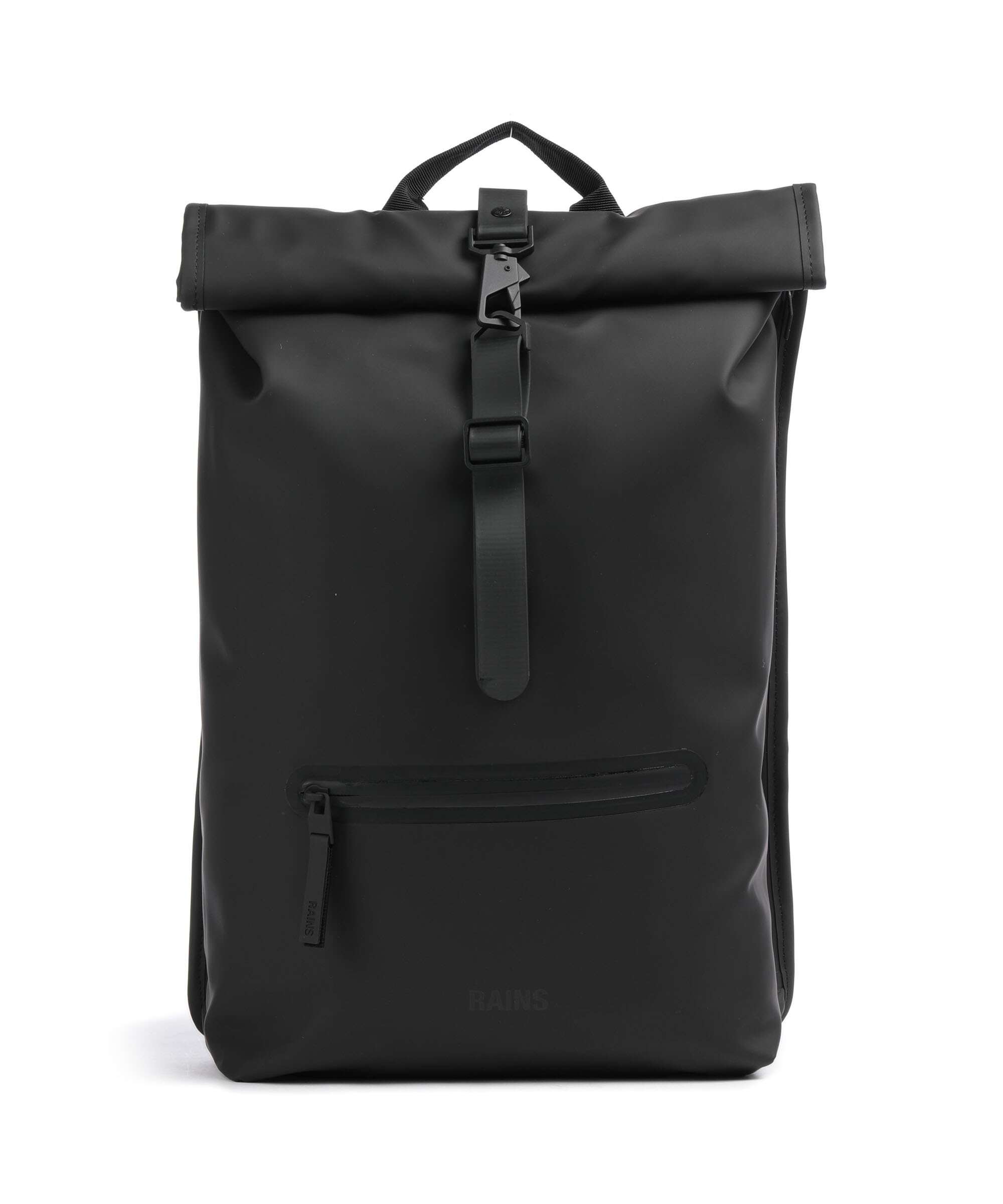 Rains Rolltop backpack 16″ polyurethane, polyester black
