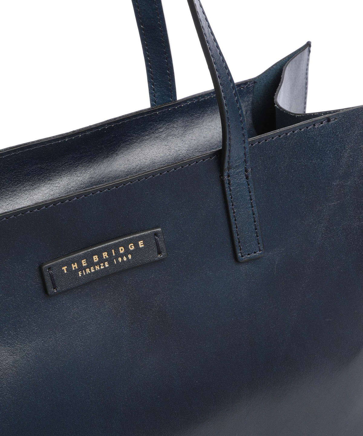 The Bridge Mirra Tote bag oltremare