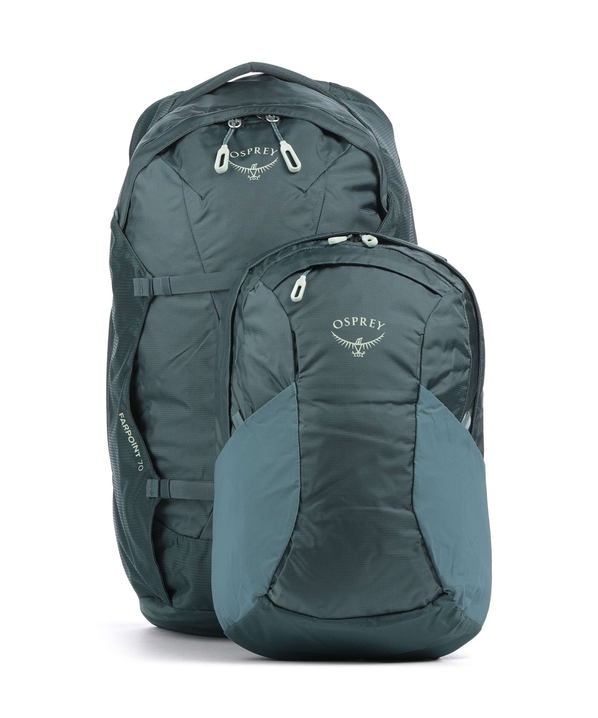 Osprey Farpoint 70 Travel backpack 16″ recycled polyester cascade blue/torrent blue