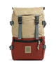Topo Designs Rover Classic Backpack sahara/fire brick