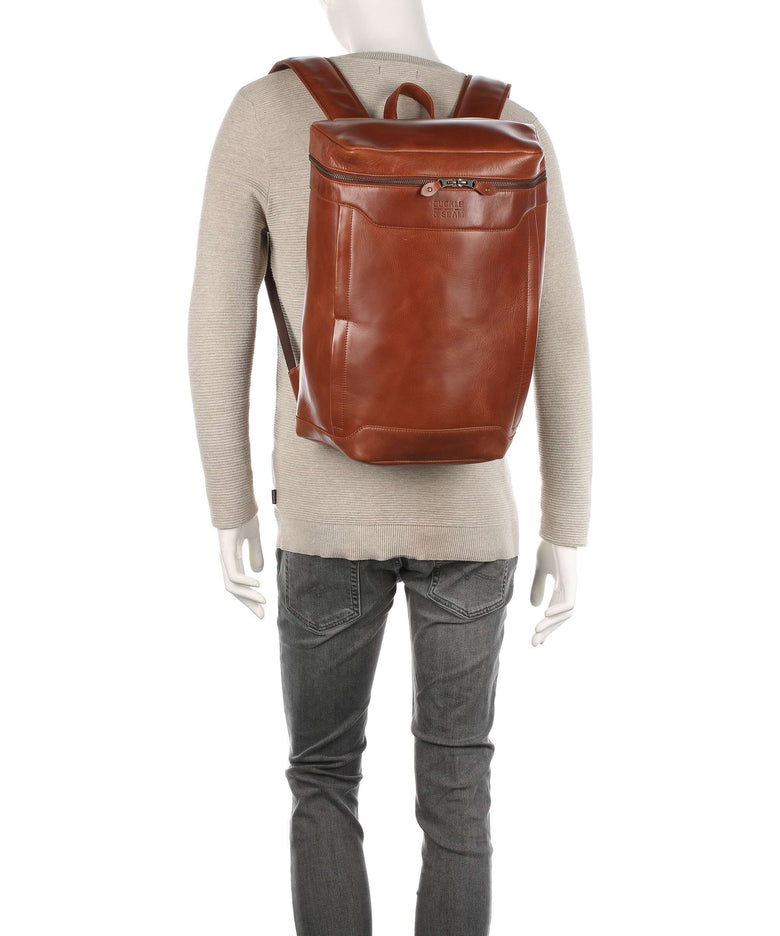 Buckle & Seam Siwa Backpack cognac