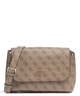 Guess Meridian Crossbody bag latte logo