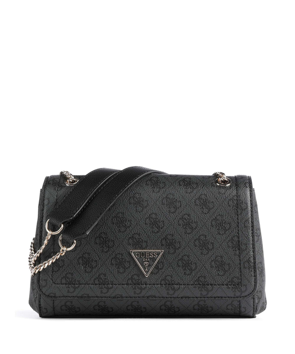 Guess Noelle Shoulder bag coal logo