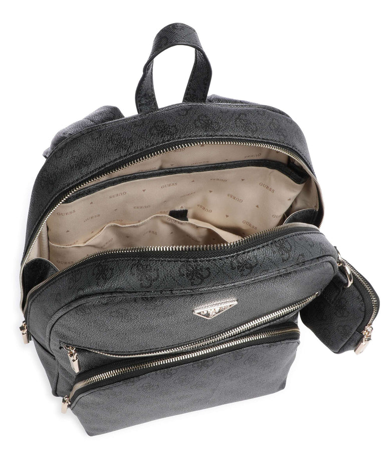 Guess Power Play Backpack coal logo