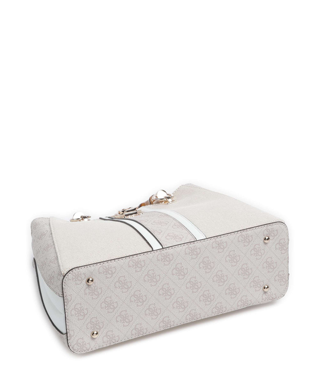 Guess Kerima Handbag natural/dove logo