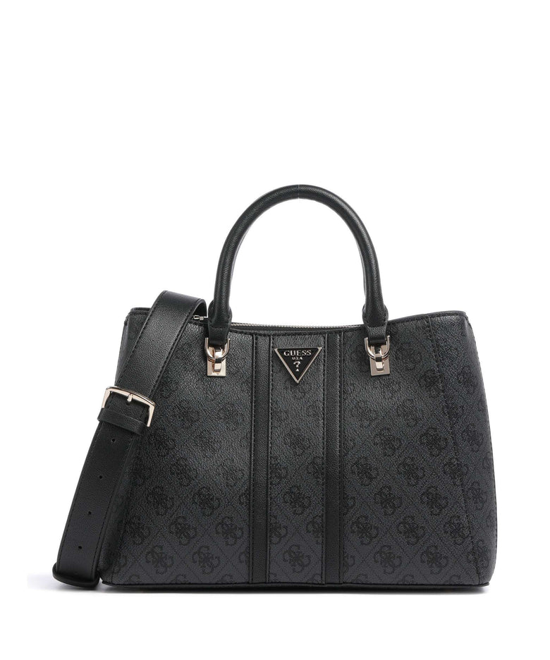 Guess Noreen Handbag coal logo