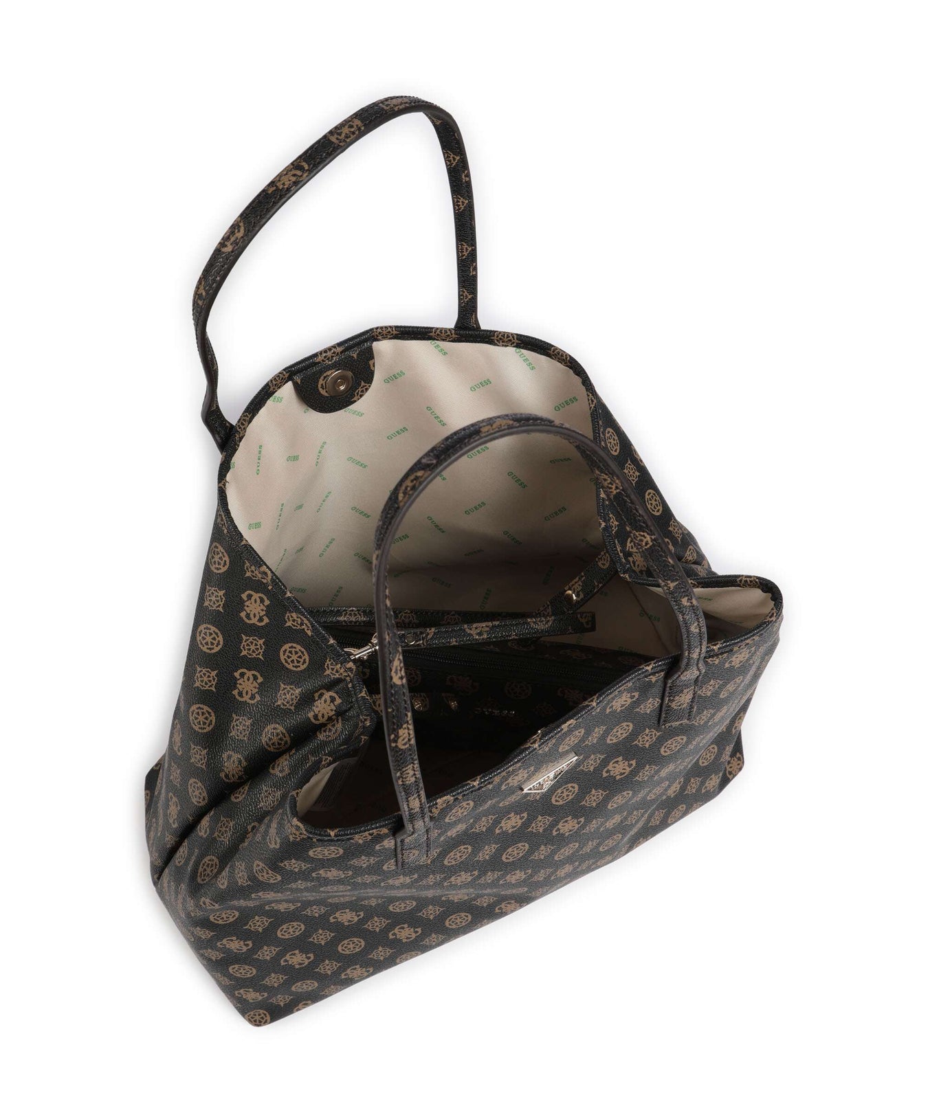 Guess Victtoria Eco Tote bag brown