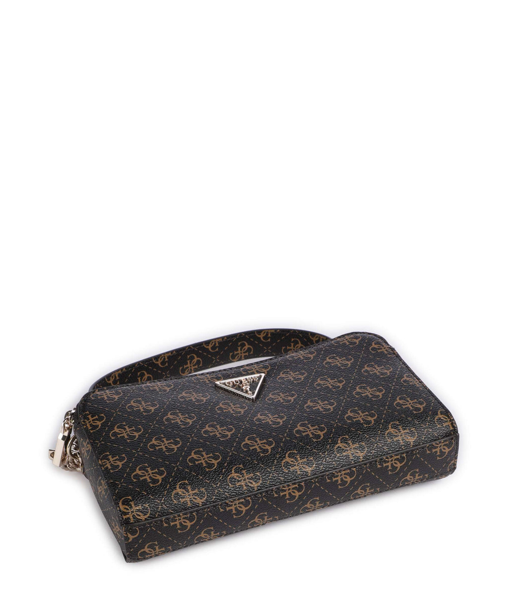 Guess Erica Eco Crossbody bag brown logo