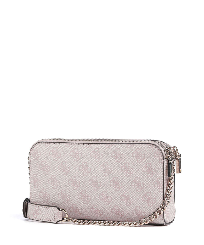 Guess Erica Eco Crossbody bag dusty rose logo