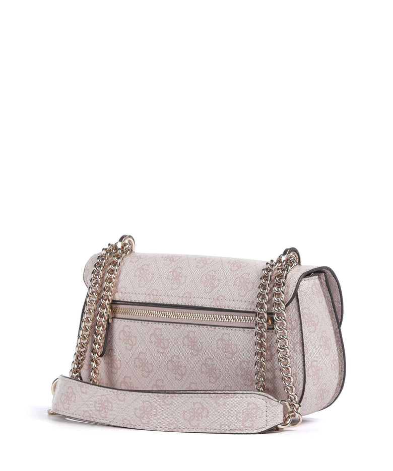 Guess Erica Eco Shoulder bag dusty rose logo