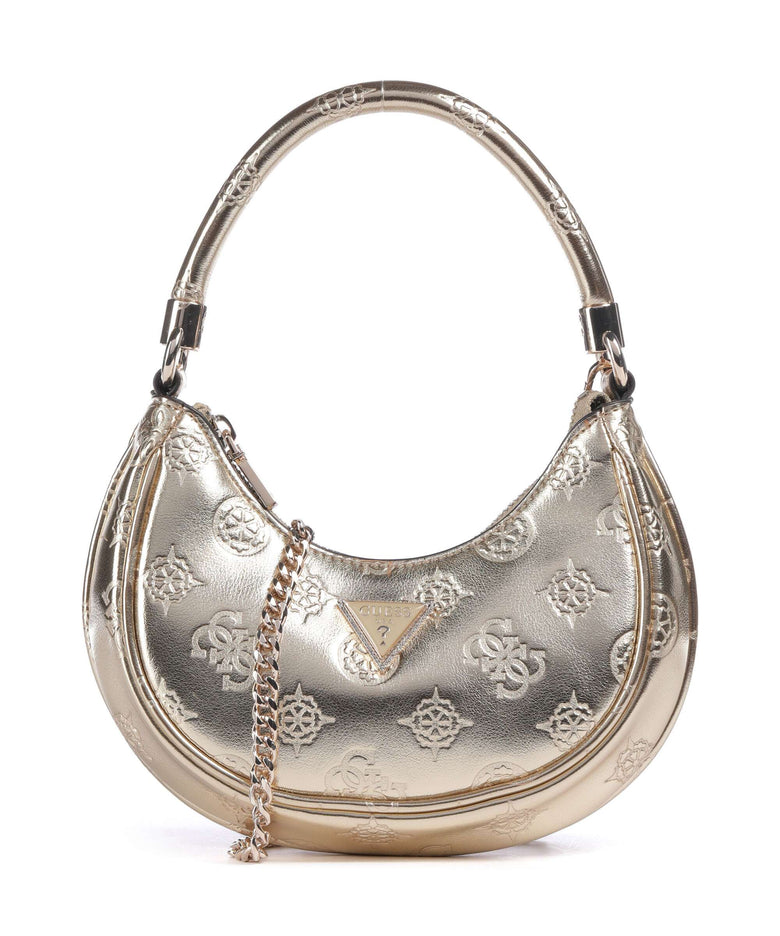 Guess Zalina Handbag gold logo