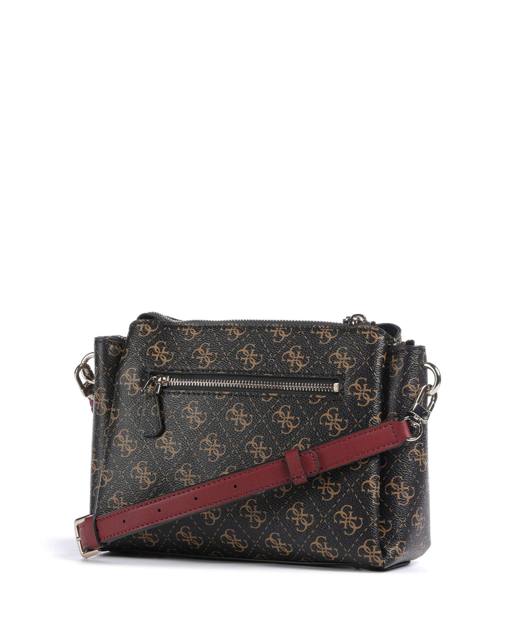 Guess Noelle Q Logo Crossbody bag brown