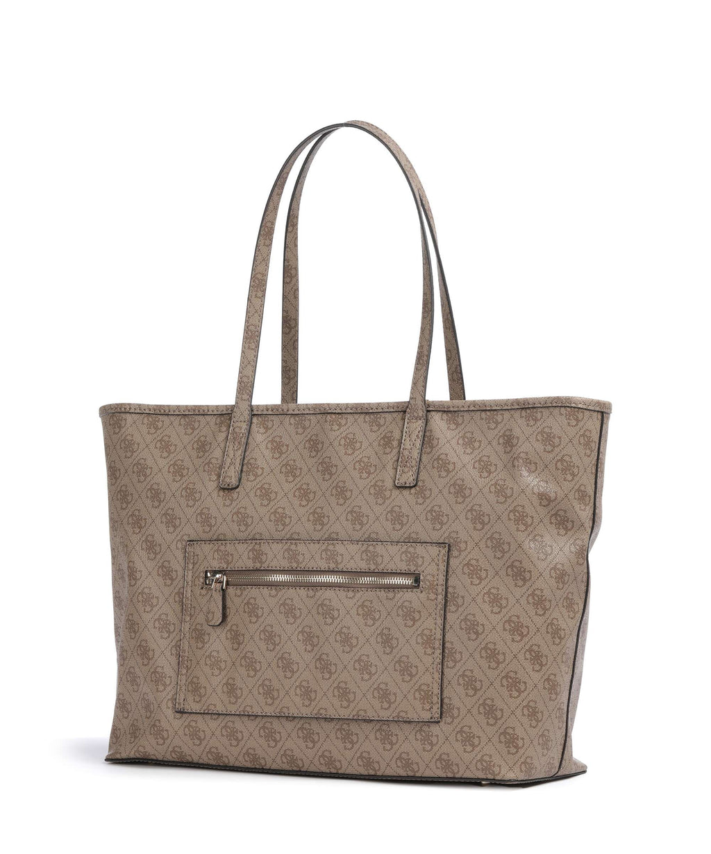 Guess Power Play Tote bag latte logo