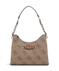 Guess Izzy Shoulder bag latte logo
