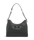 Guess Izzy Shoulder bag coal logo