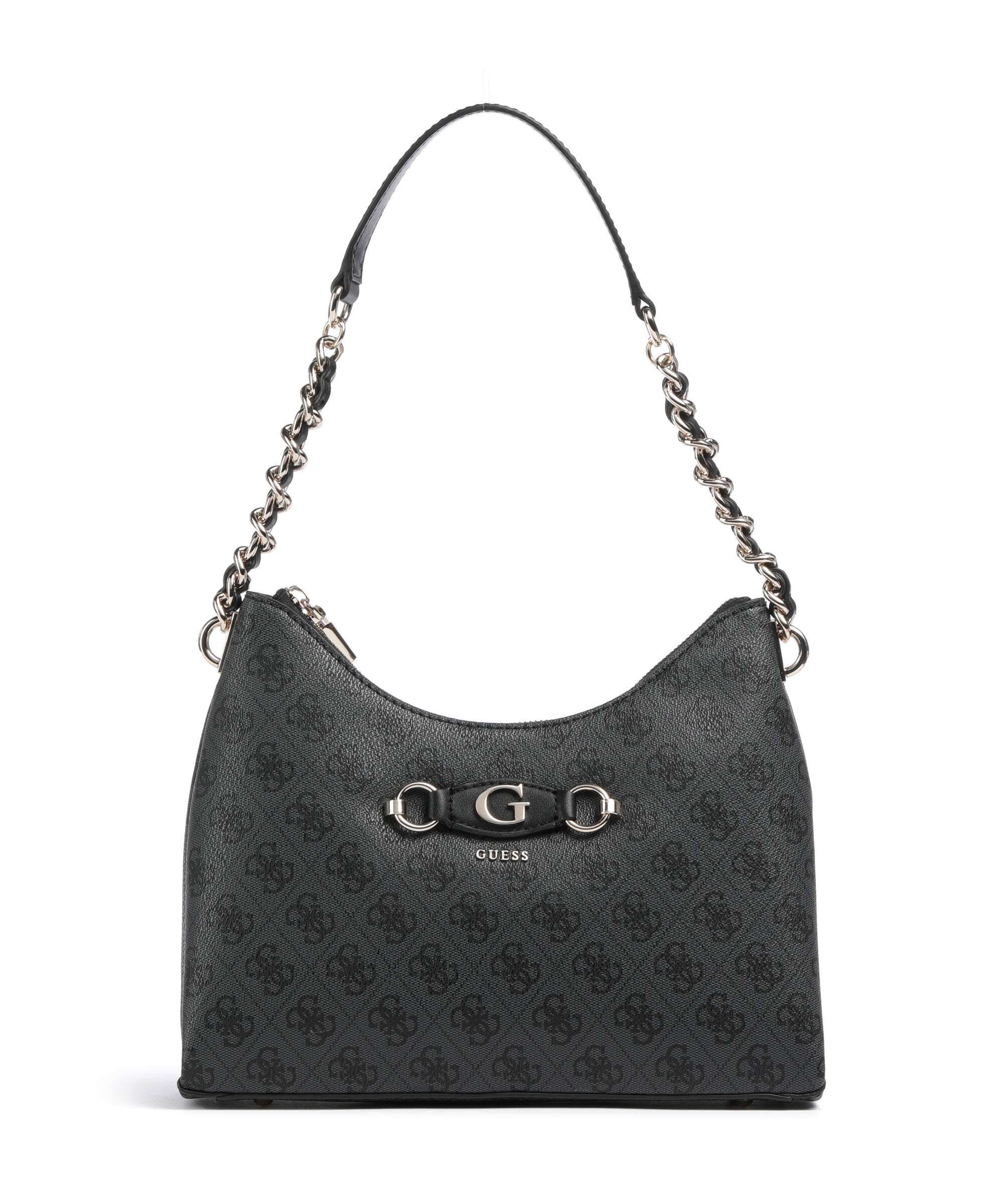 Guess Izzy Shoulder bag coal logo