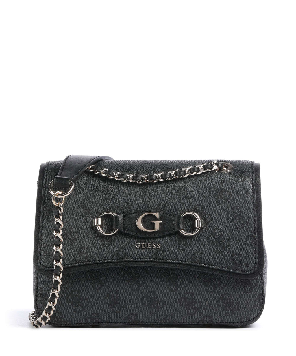 Guess Izzy Shoulder bag coal logo