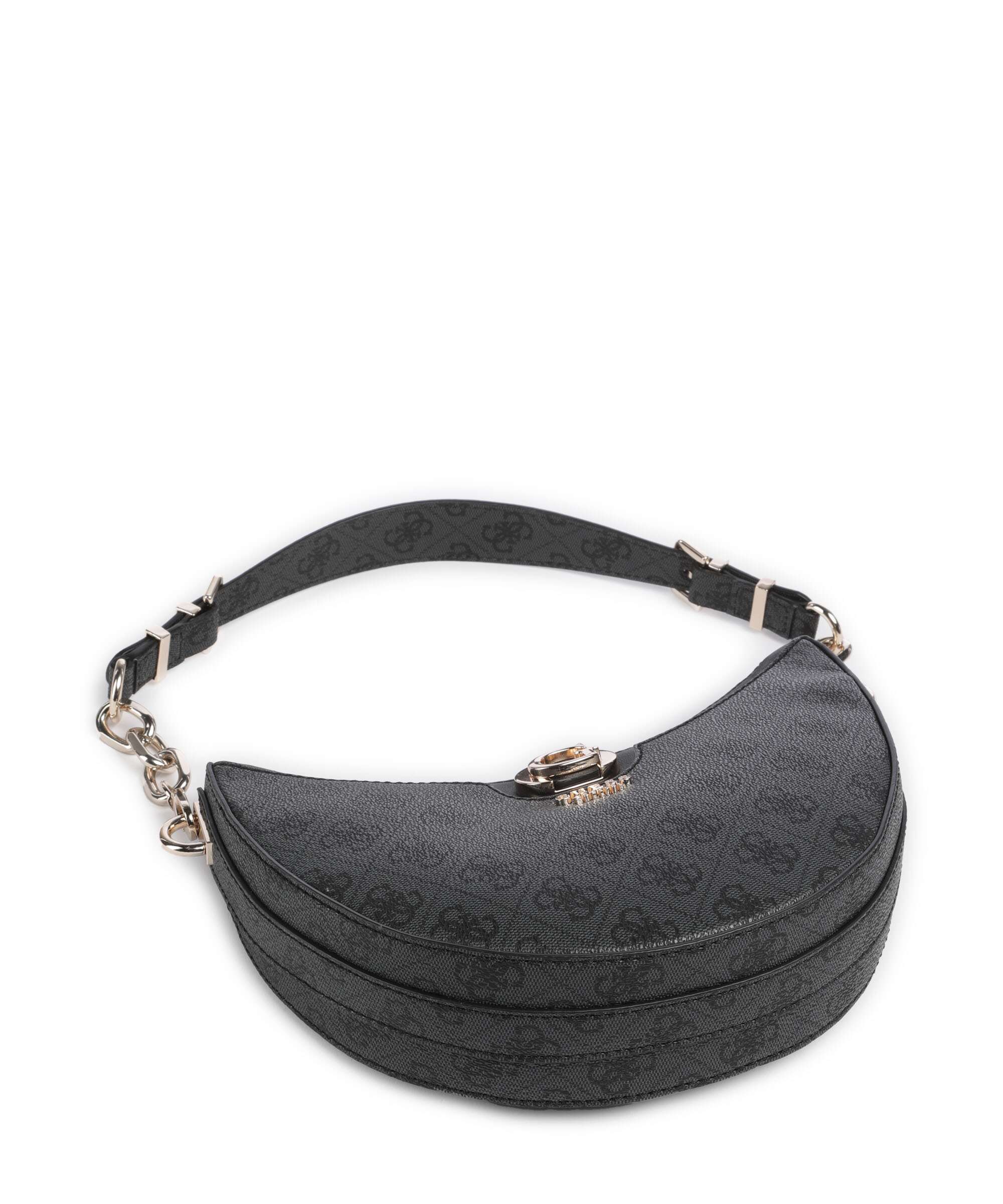 Guess Orlina 4G Logo Shoulder bag coal logo