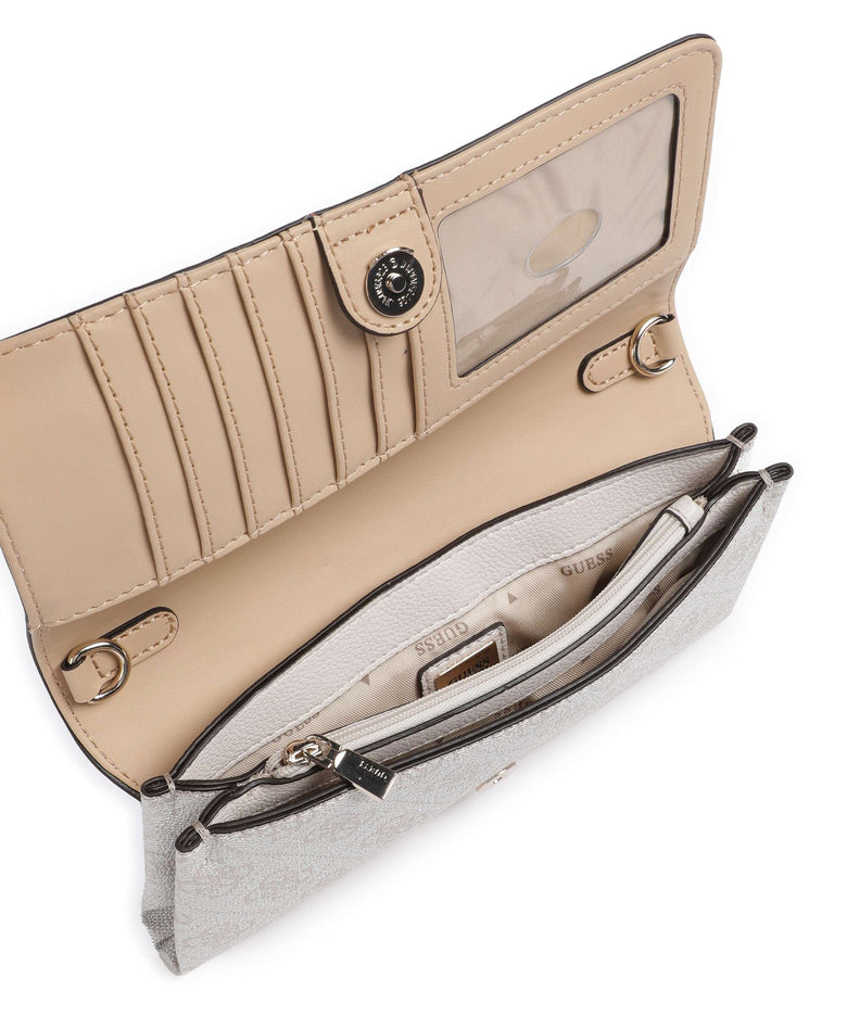 Guess Noelle 4G Basique Logo Wallet bone logo