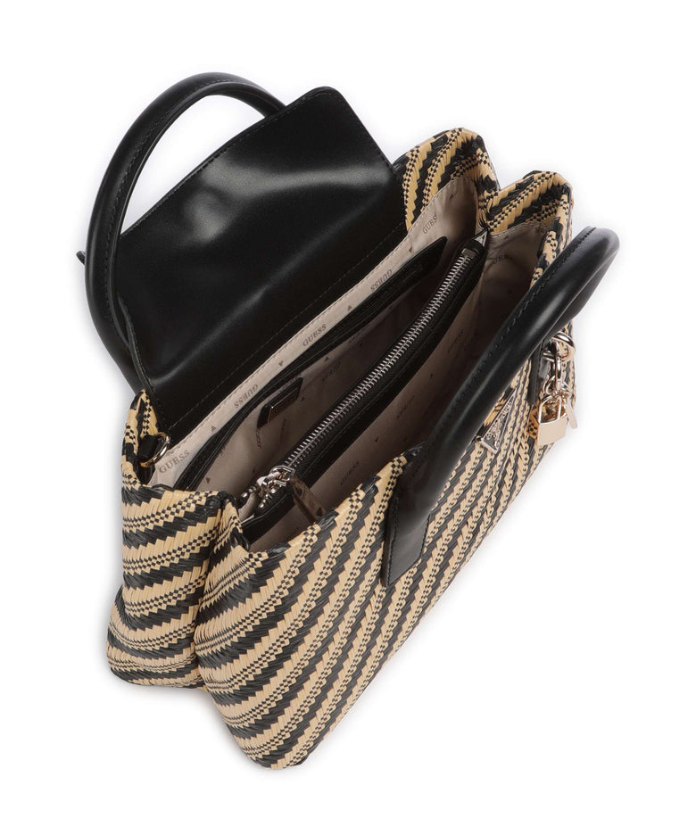 Guess Simona Handbag natural/black