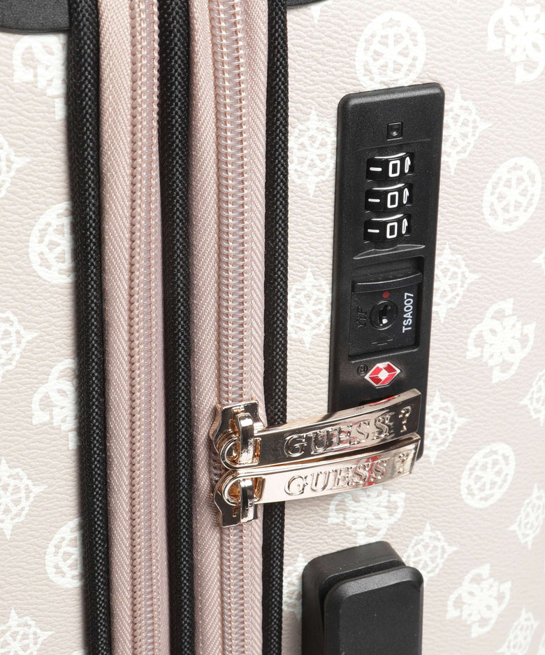 Guess Wilder Spinner (4 wheels) beige/white