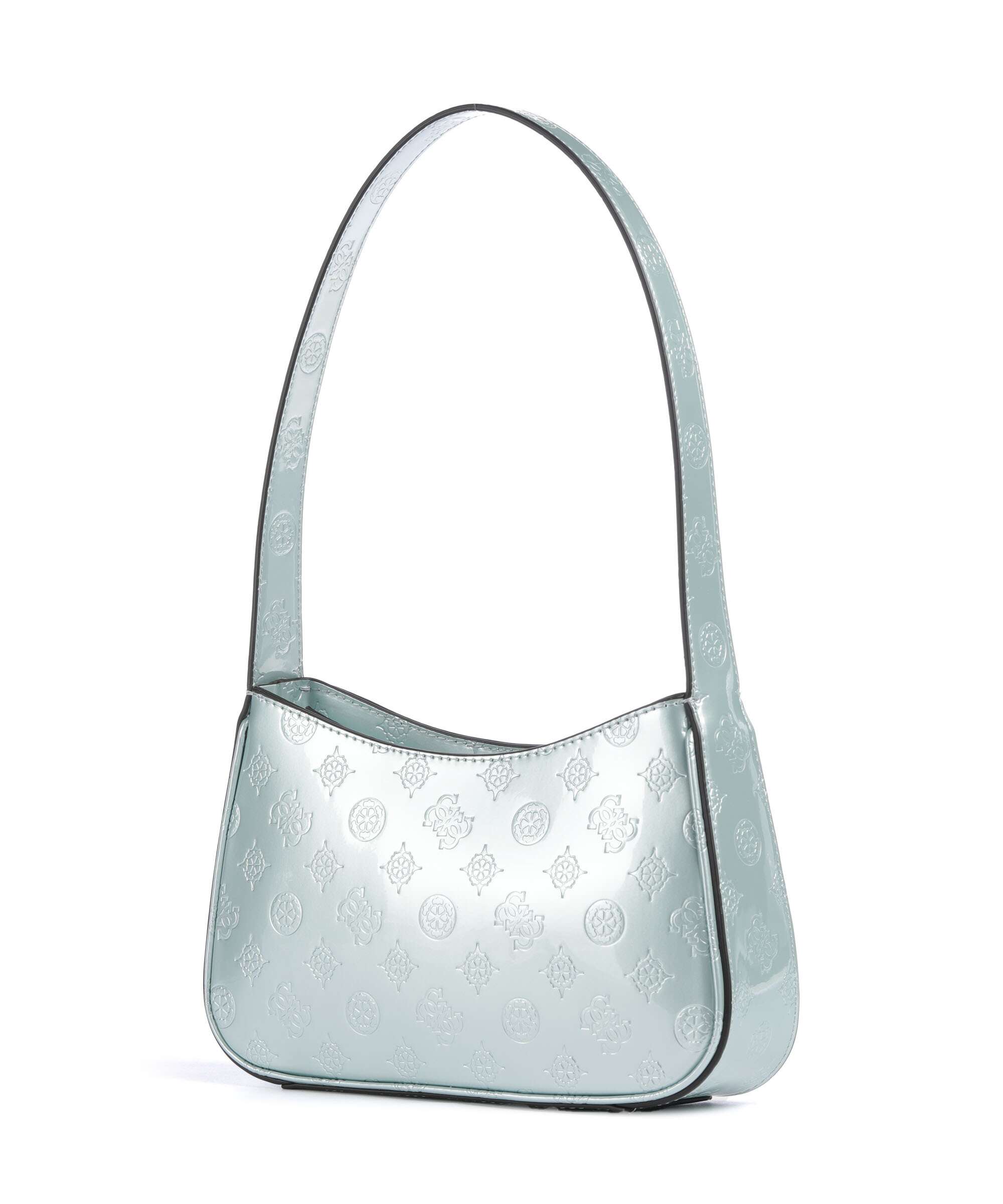 Guess Arnela Shoulder bag powder blue logo