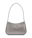Guess Arnela Shoulder bag pewter logo