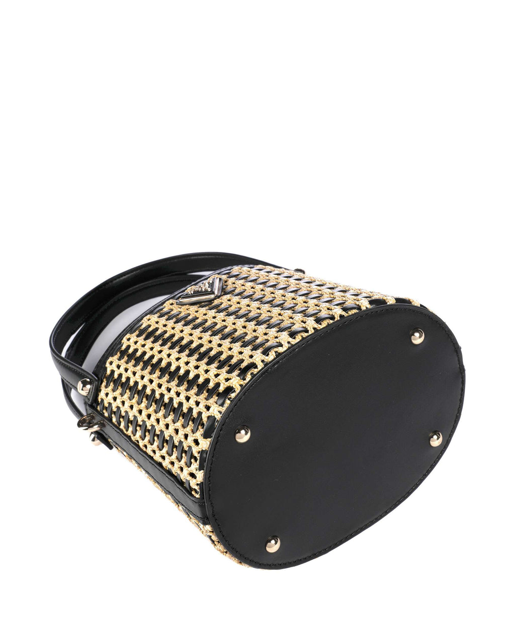 Guess Atalia Bucket bag natural/black