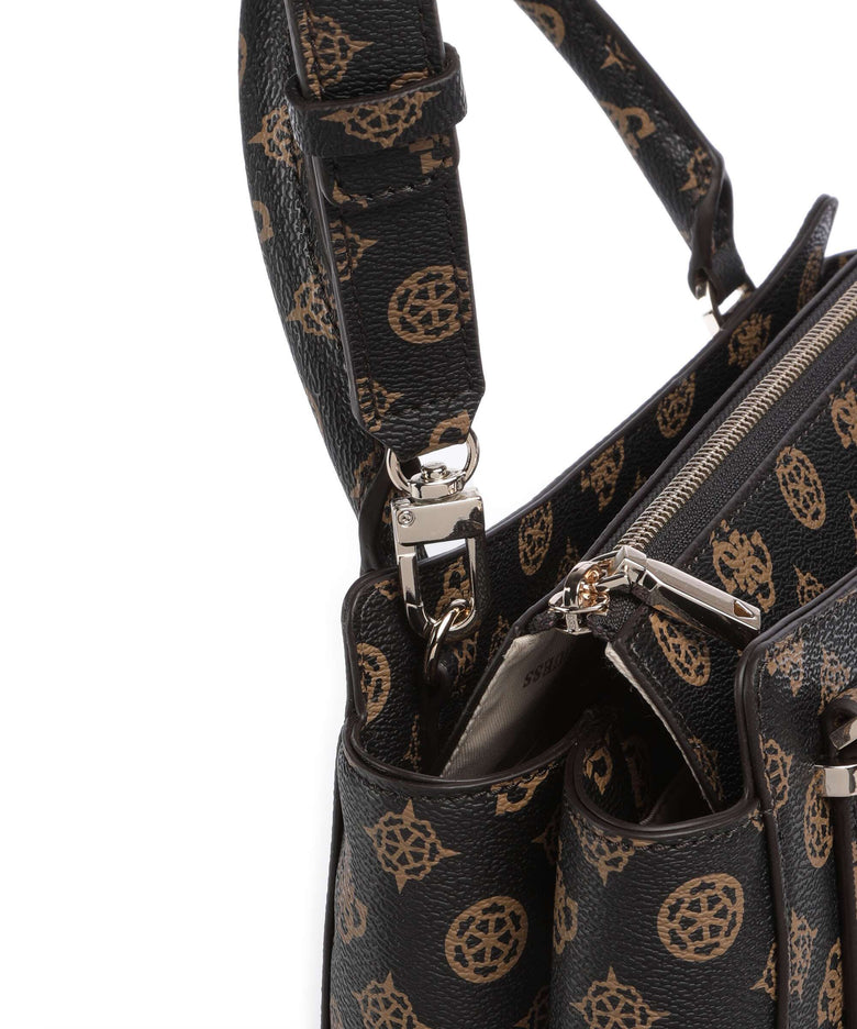 Guess Erica Eco Handbag mocha logo