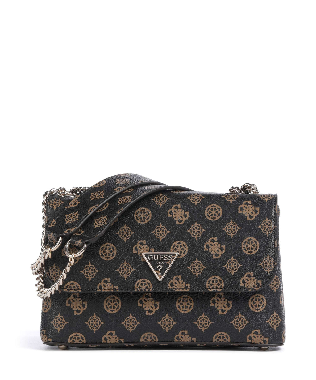 Guess Erica Eco Shoulder bag mocha logo