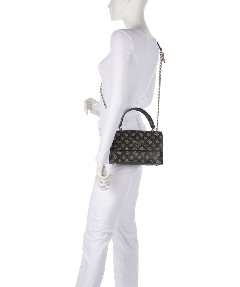 Guess Erica Eco Shoulder bag mocha logo