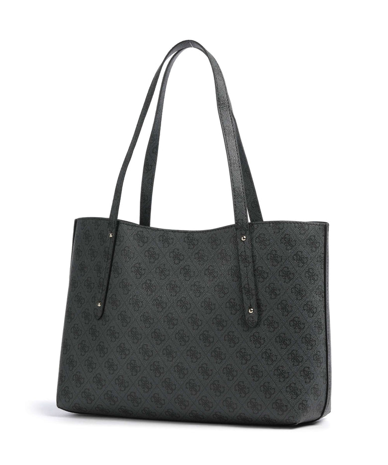 Guess Brenton Tote bag coal logo