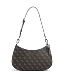 Guess Noelle Q Logo Shoulder bag brown logo