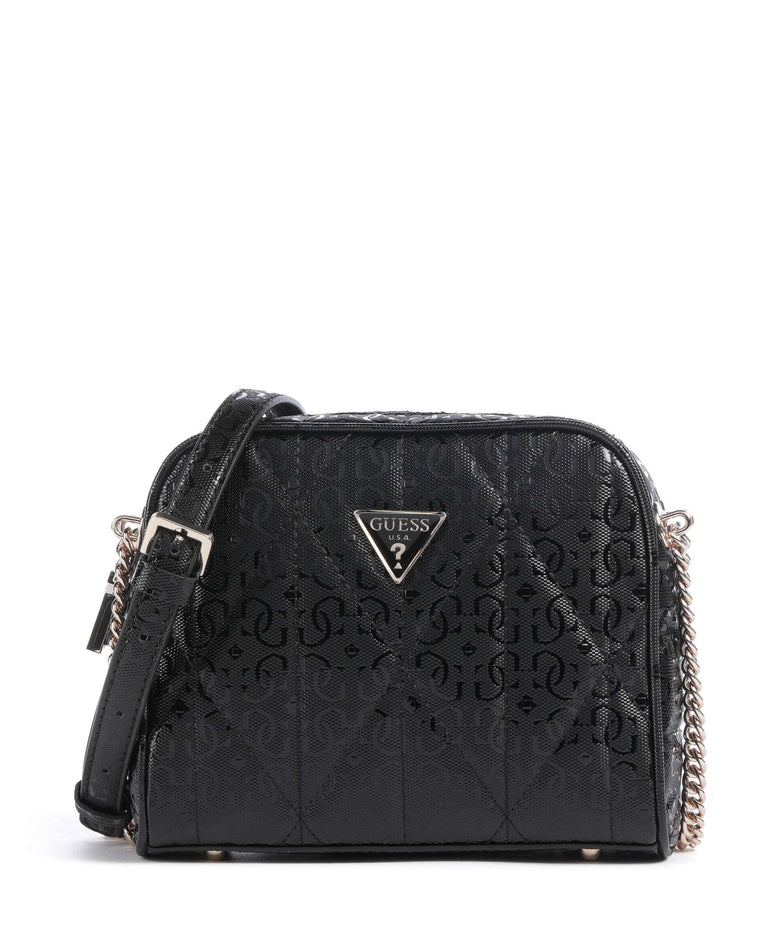Guess Aldina G-Shine Crossbody bag black