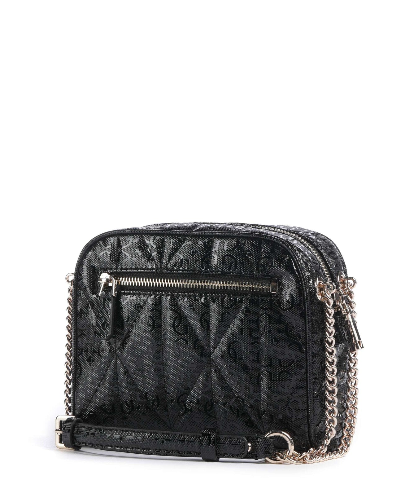 Guess Aldina G-Shine Crossbody bag black