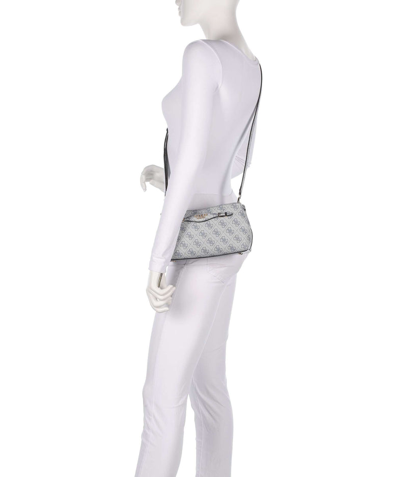 Guess Katya 4G Logo Crossbody bag slate grey