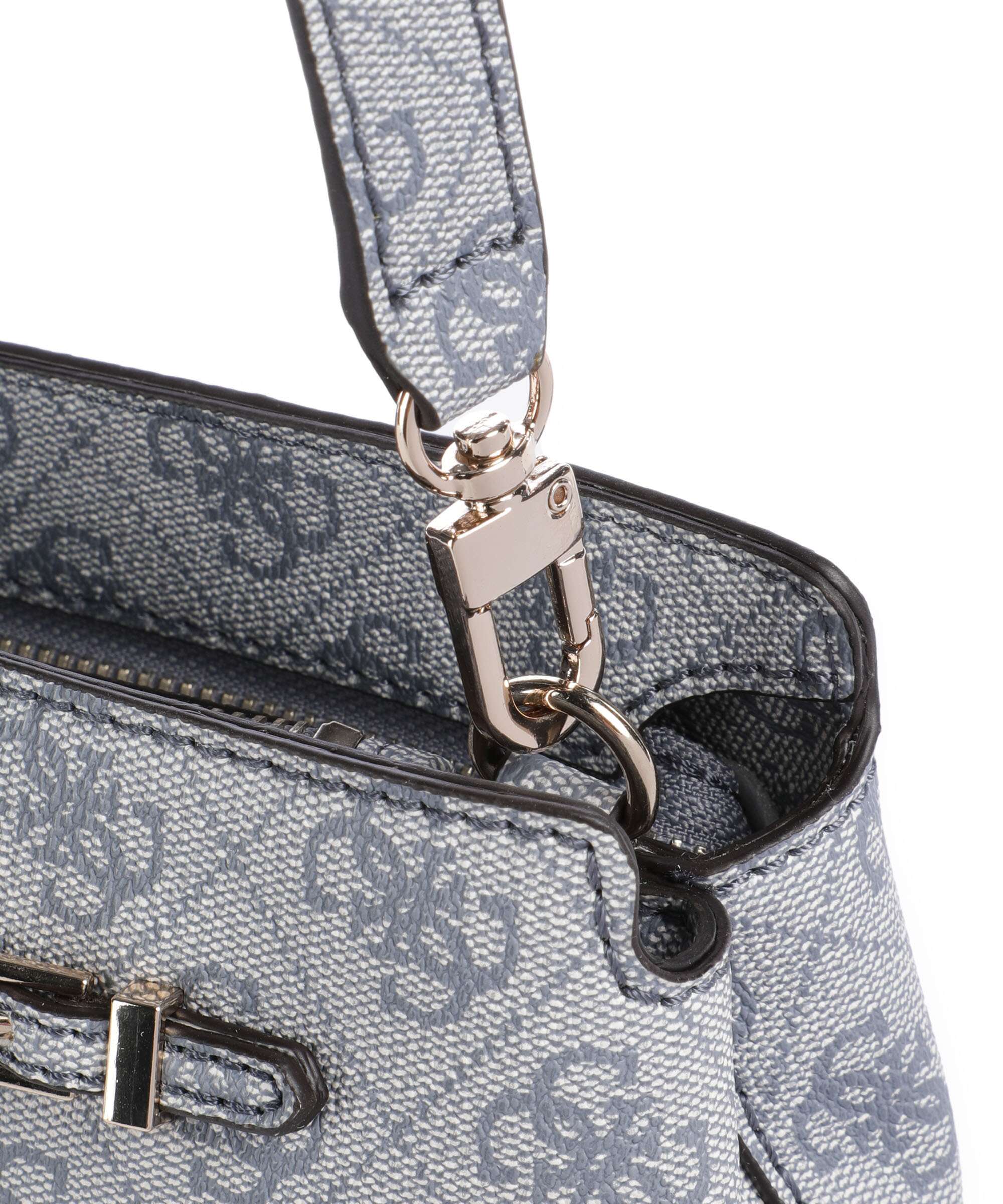 Guess Katya 4G Logo Crossbody bag slate grey