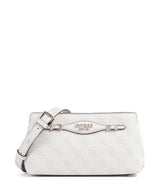 Guess Katya 4G Logo Crossbody bag white logo