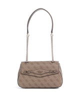 Guess Katya 4G Logo Shoulder bag latte logo