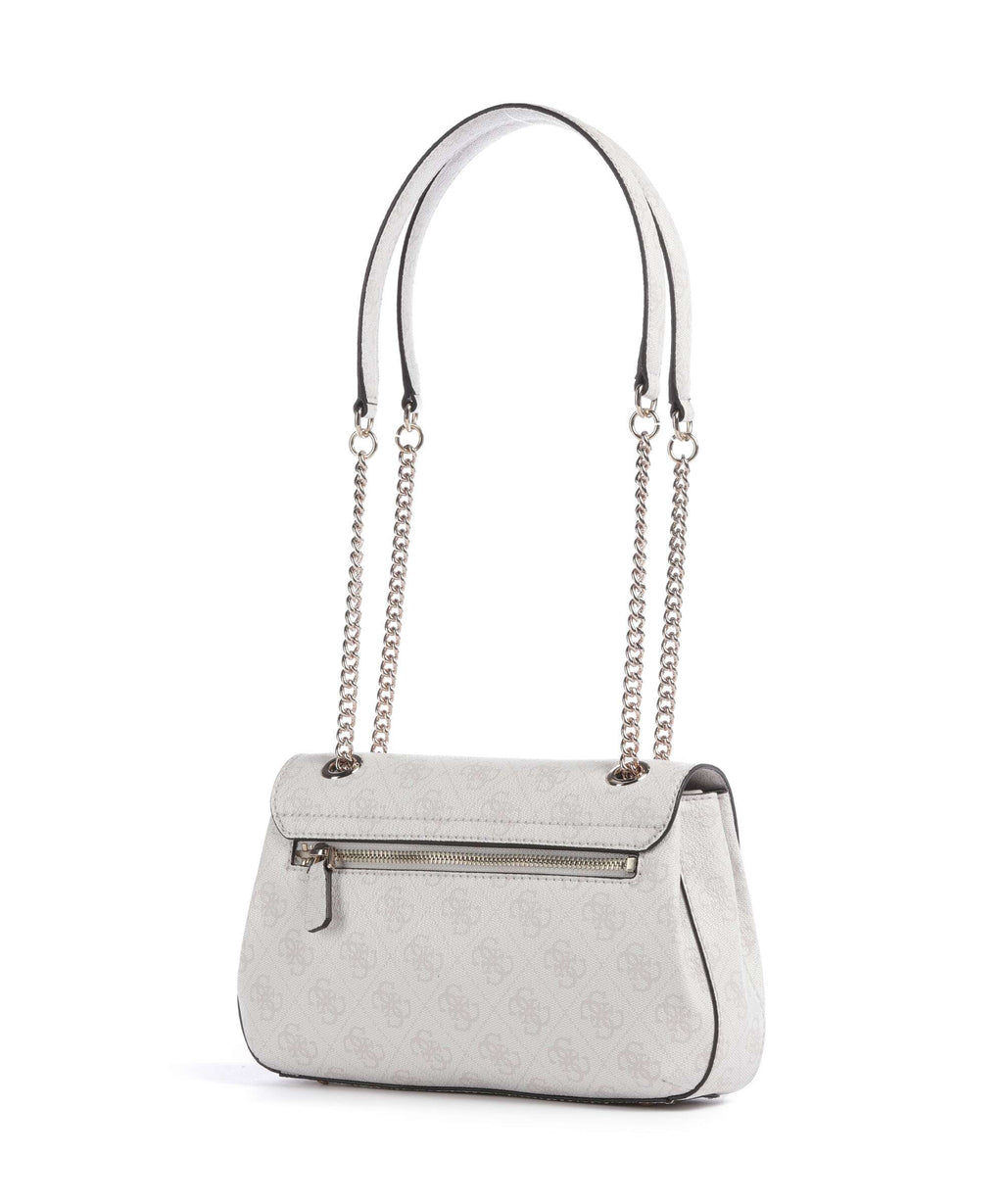 Guess Katya 4G Logo Shoulder bag white logo