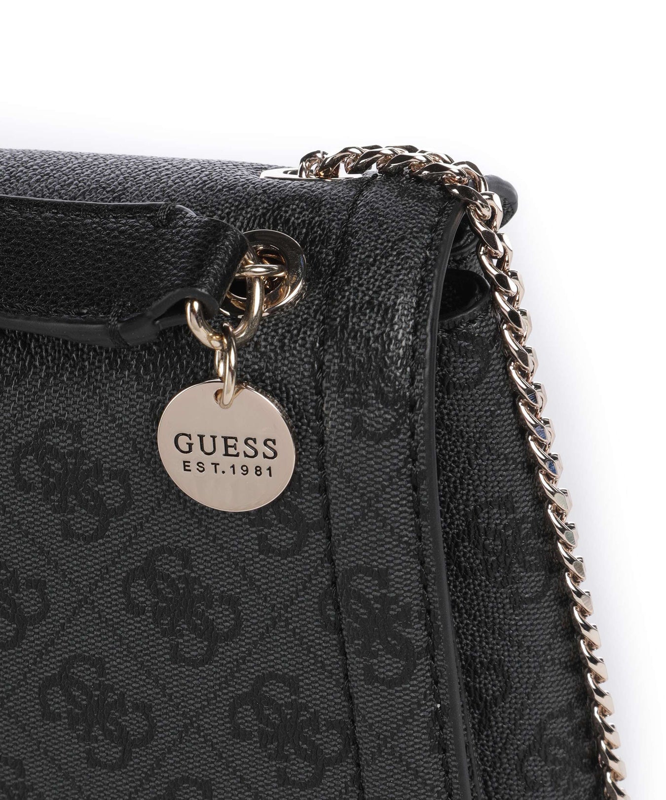 Guess Noelle Shoulder bag coal logo