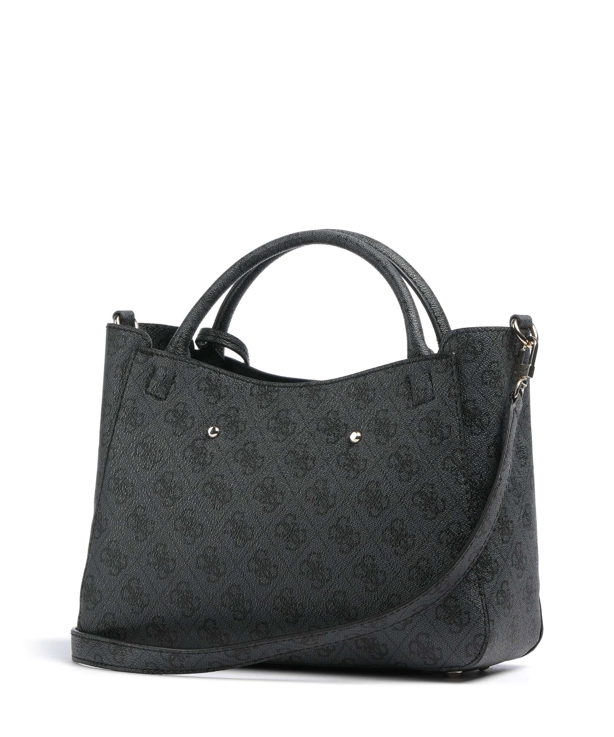 Guess Brenton Handbag coal logo