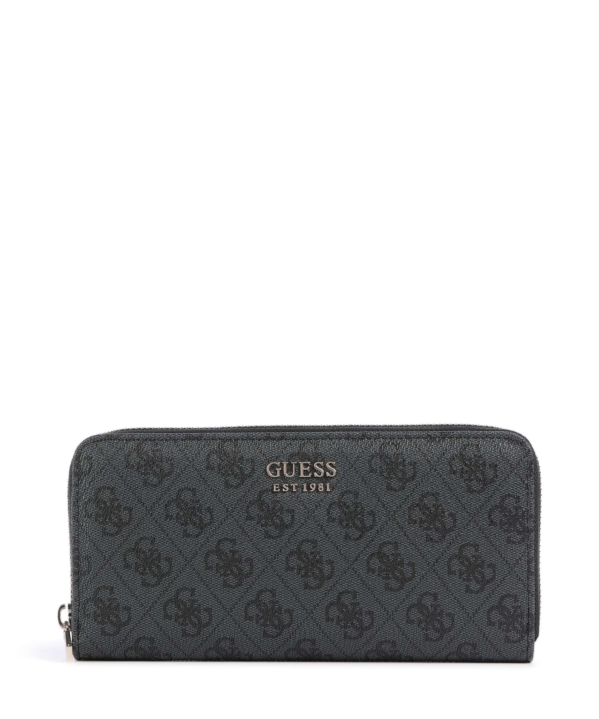 Guess Brenton Wallet coal logo