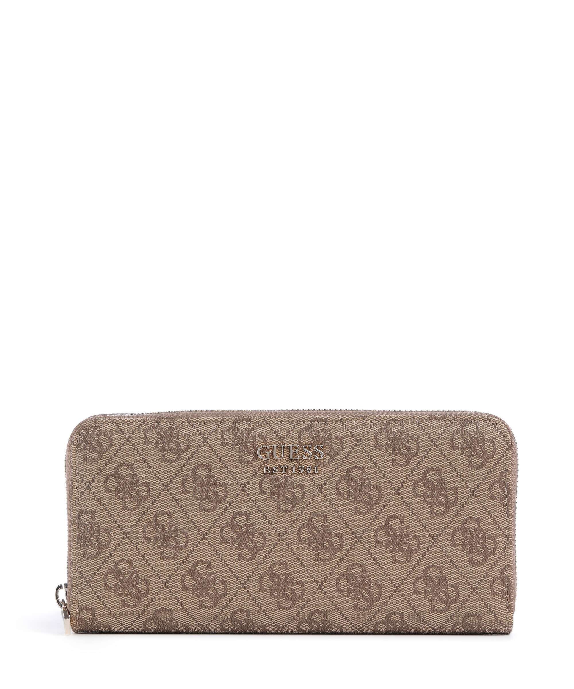Guess Brenton Wallet latte logo